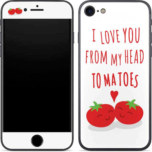From My Head Tomatoes iPhone 7 Skin
