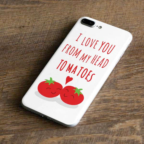From My Head Tomatoes iPhone 8 Plus Skin