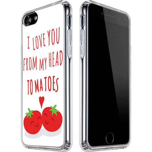 From My Head Tomatoes iPhone SE (2nd & 3rd Gen) Clear Case