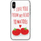 From My Head Tomatoes iPhone X Skin