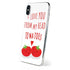 From My Head Tomatoes iPhone X Skin