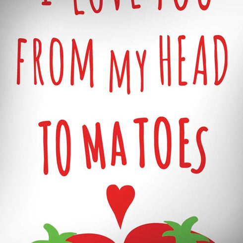 From My Head Tomatoes iPhone X Skin