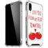 From My Head Tomatoes iPhone XR Clear Case