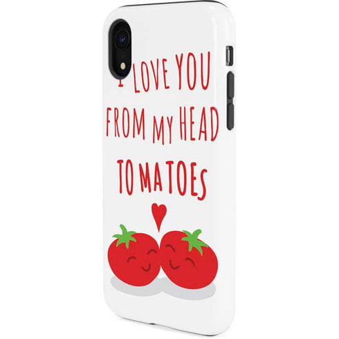 From My Head Tomatoes iPhone XR Pro Case
