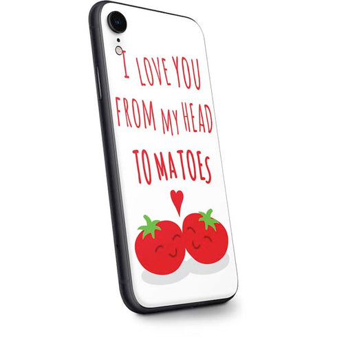 From My Head Tomatoes iPhone XR Skin