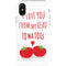 From My Head Tomatoes iPhone XS Pro Case
