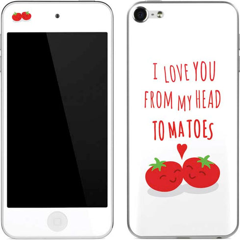 From My Head Tomatoes Apple iPod Skin