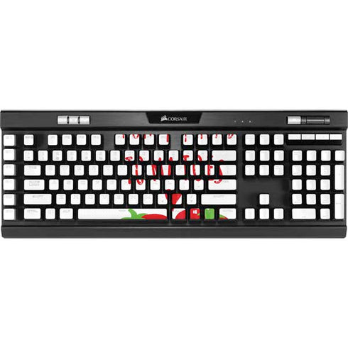 From My Head Tomatoes K95 RGB PLATINUM Mechanical Gaming Keyboard Skin