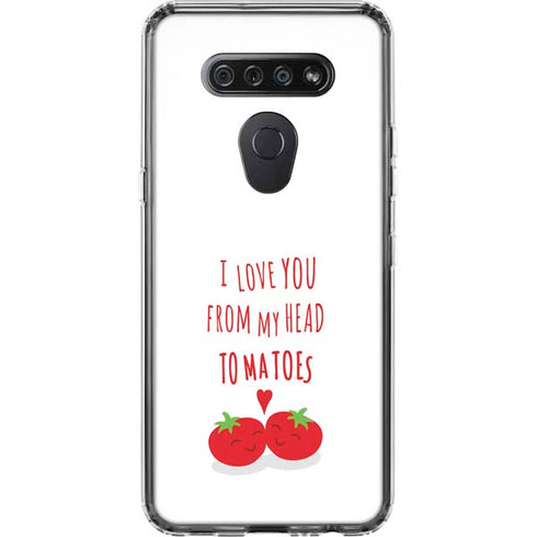 From My Head Tomatoes LG K51/Q51 Clear Case