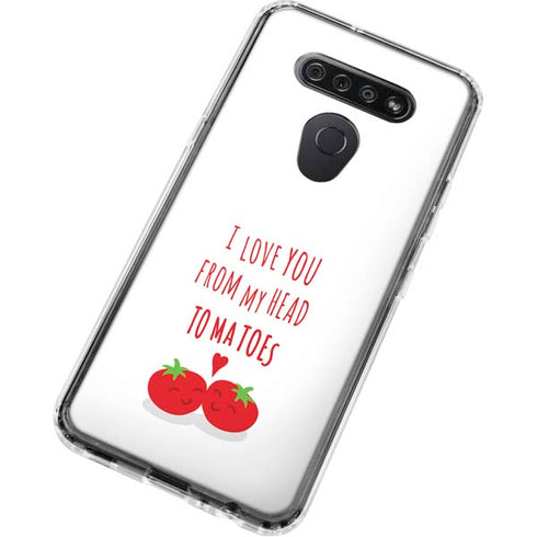 From My Head Tomatoes LG K51/Q51 Clear Case