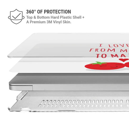 From My Head Tomatoes MacBook Pro 16in (2019-20) Case plus Skin