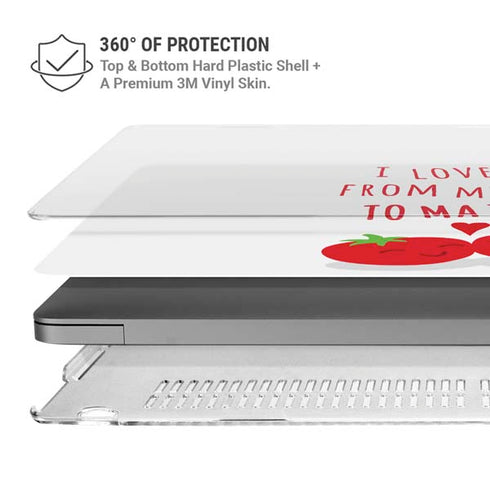 From My Head Tomatoes MacBook Pro 16in (2021-25) Case plus Skin