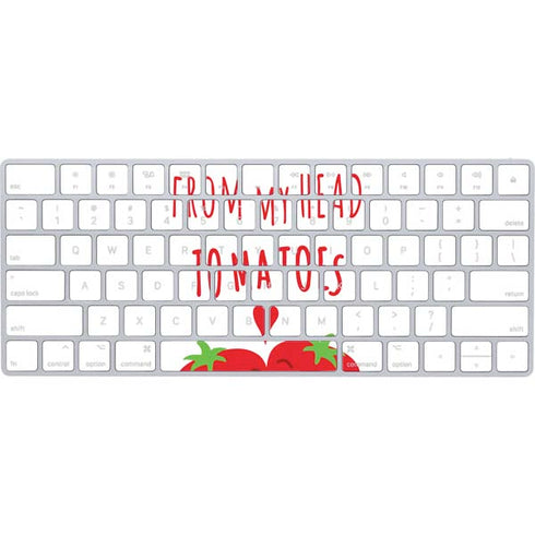 From My Head Tomatoes Magic Keyboard Skin