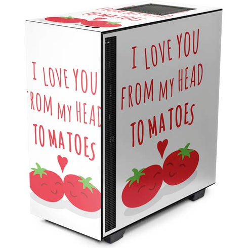 From My Head Tomatoes NZXT H510 Compact ATX Mid-Tower Case Skin