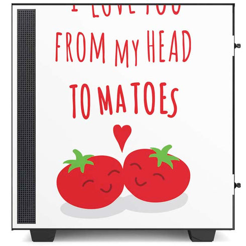 From My Head Tomatoes NZXT H510 Compact ATX Mid-Tower Case Skin