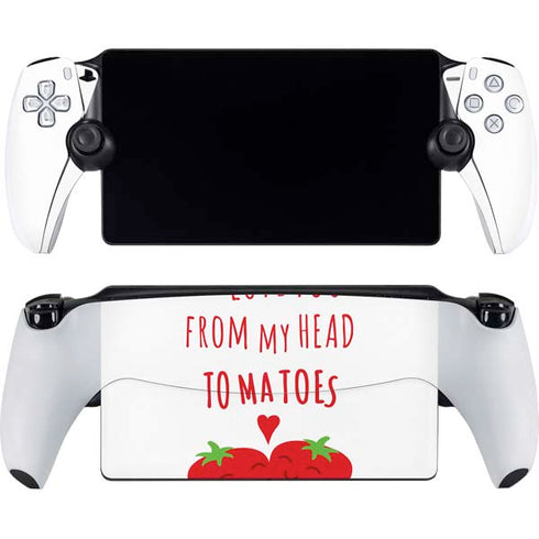 From My Head Tomatoes PlayStation Portal Remote Player Skin