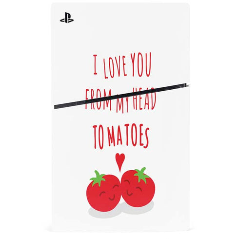 From My Head Tomatoes PS5 Slim Disk Console Skin