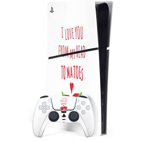 From My Head Tomatoes PS5 Slim Digital Edition Bundle Skin