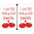 From My Head Tomatoes Surface Duo Skin