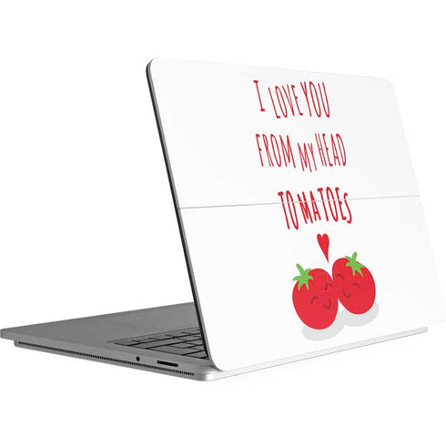 From My Head Tomatoes Surface Laptop Studio Skin