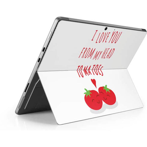 From My Head Tomatoes Surface Pro 9 Skin