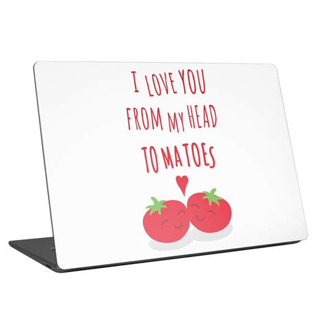 From My Head Tomatoes Universal Laptop 12in (9.8 x 6.8in) Skin