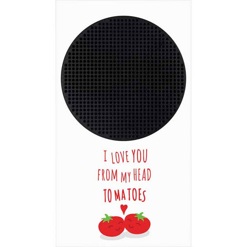 From My Head Tomatoes Xbox Series S Console Skin