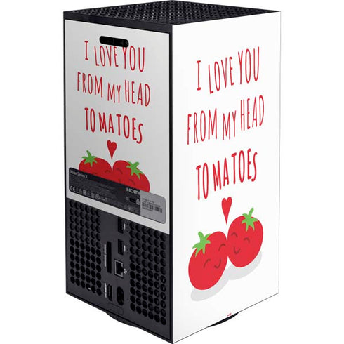From My Head Tomatoes Xbox Series X Bundle Skin