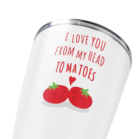 From My Head Tomatoes Yeti 20oz Tumbler Skin