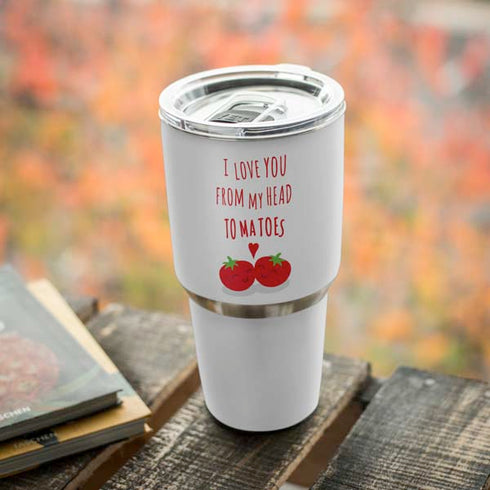 From My Head Tomatoes Yeti 30oz Rambler Tumbler Skin
