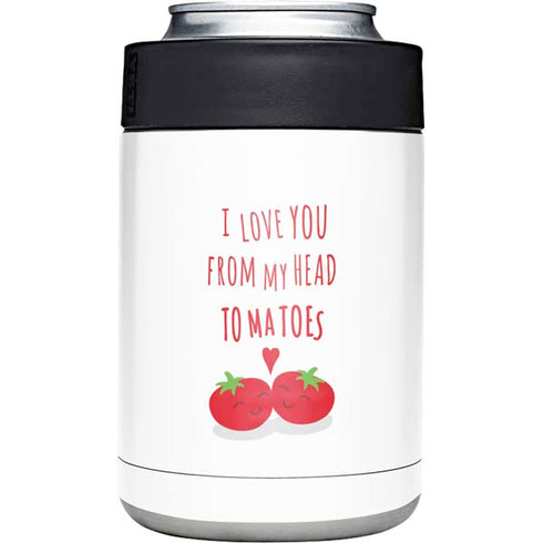 From My Head Tomatoes Yeti Colster Can Insulator Skin