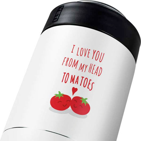 From My Head Tomatoes Yeti Colster Can Insulator Skin