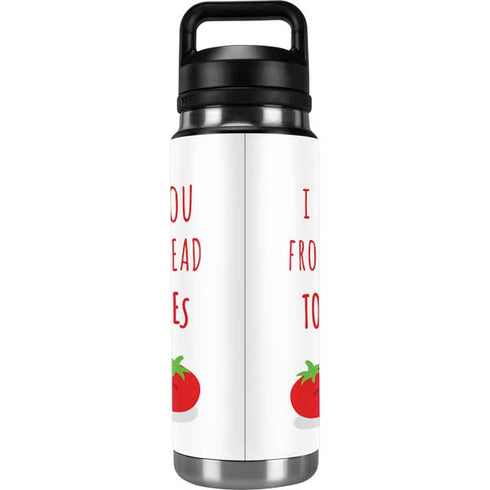 From My Head Tomatoes YETI Rambler 26oz Bottle Skin