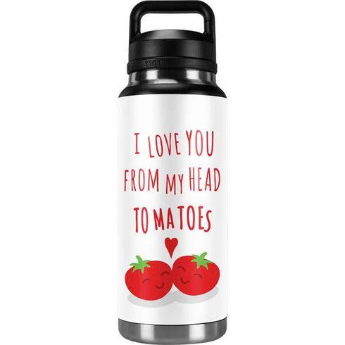 From My Head Tomatoes YETI Rambler 36oz Bottle Skin