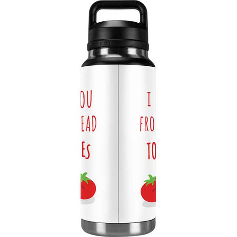 From My Head Tomatoes YETI Rambler 36oz Bottle Skin