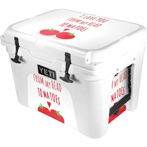 From My Head Tomatoes YETI Tundra 35 Hard Cooler Skin