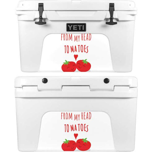 From My Head Tomatoes YETI Tundra 45 Hard Cooler Skin