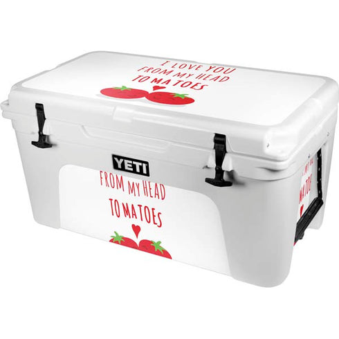 From My Head Tomatoes YETI Tundra 65 Hard Cooler Skin