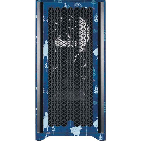 Disney Frozen II Frozen II Pattern Corsair 4000D Tempered Glass Mid-Tower ATX Case Skin
