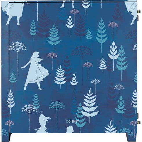 Disney Frozen II Frozen II Pattern Corsair 4000D Tempered Glass Mid-Tower ATX Case Skin