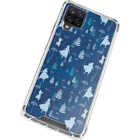 Disney Frozen II Frozen II Pattern Galaxy A12 Clear Case