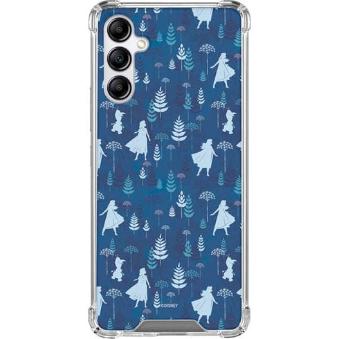 Disney Frozen II Frozen II Pattern Galaxy A15 5G Clear Case