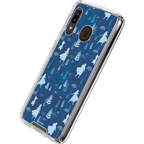 Disney Frozen II Frozen II Pattern Galaxy A30 Clear Case