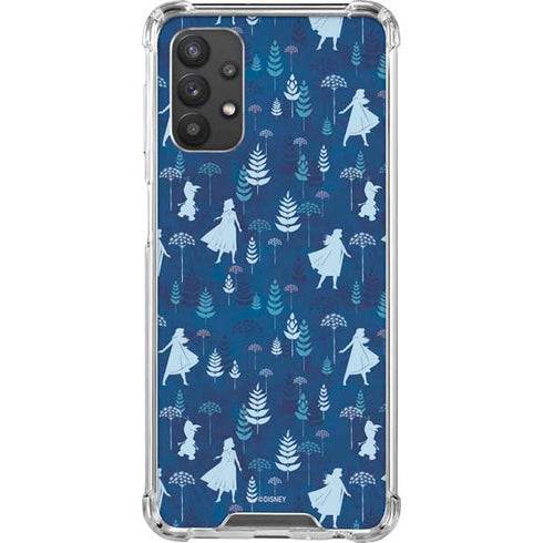 Disney Frozen II Frozen II Pattern Galaxy A32 5G Clear Case