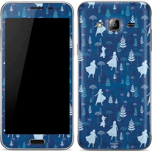 Disney Frozen II Frozen II Pattern Galaxy J3 Skin