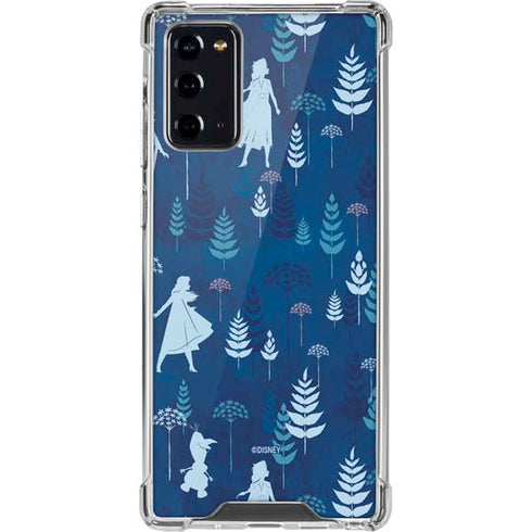Disney Frozen II Frozen II Pattern Galaxy Note20 5G Clear Case