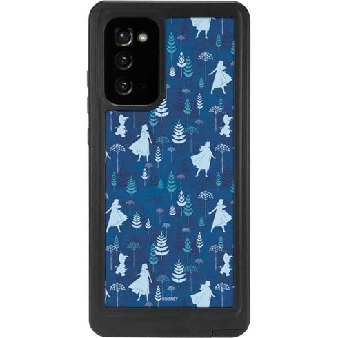 Disney Frozen II Frozen II Pattern Galaxy Note20 5G Waterproof Case