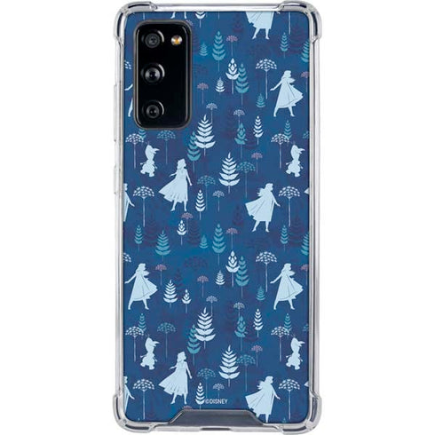 Disney Frozen II Frozen II Pattern Galaxy S20 FE Clear Case
