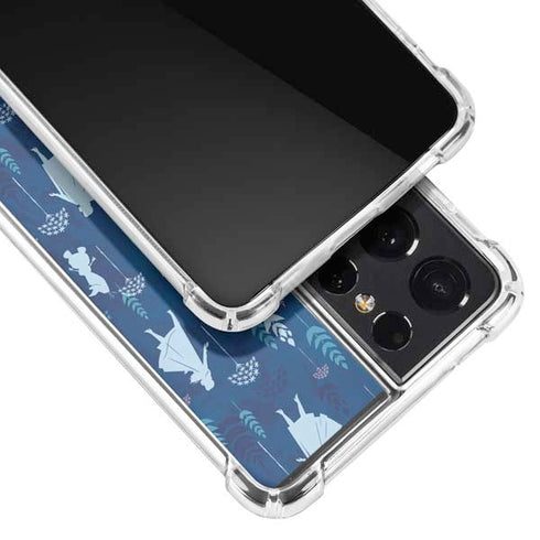Disney Frozen II Frozen II Pattern Galaxy S21 Ultra 5G Clear Case