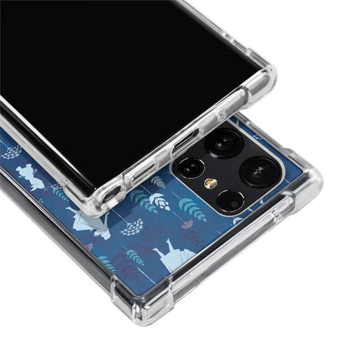 Disney Frozen II Frozen II Pattern Galaxy S24 Ultra Clear Case